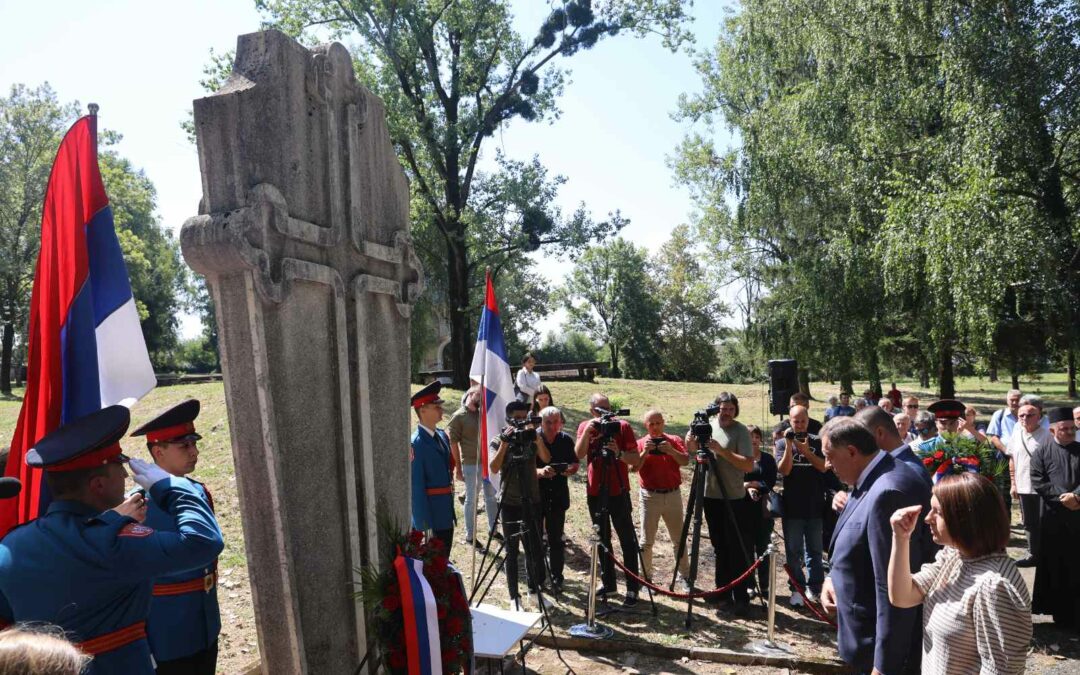 Предсједник Додик присуствовао обиљежавању злочина НДХ над Србима у Шушњару код Санског Моста 1941. године